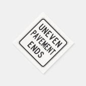 凹凸舗装エンド紙ナプキン スタンダードカクテルナプキン (角)