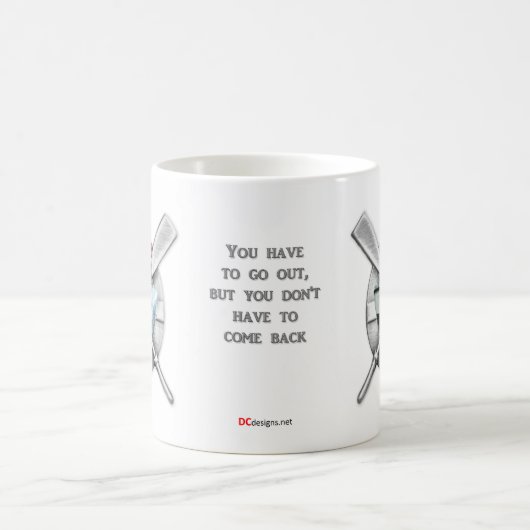 出かけなければなりません…. USCGのコーヒー・マグ コーヒーマグカップ (中央)