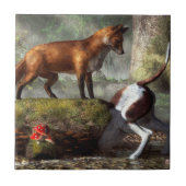 出し抜かれる タイル (正面)