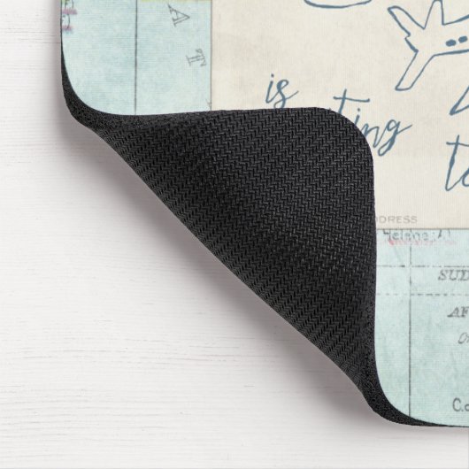 出し、引用文を探検し、そして地図を描いて下さい マウスパッド (コーナー)