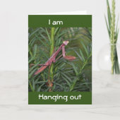 出つるて行ってハッピーバースデー カード (正面)