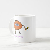 出て行きませんマグを出て行って下さい コーヒーマグカップ (正面左)