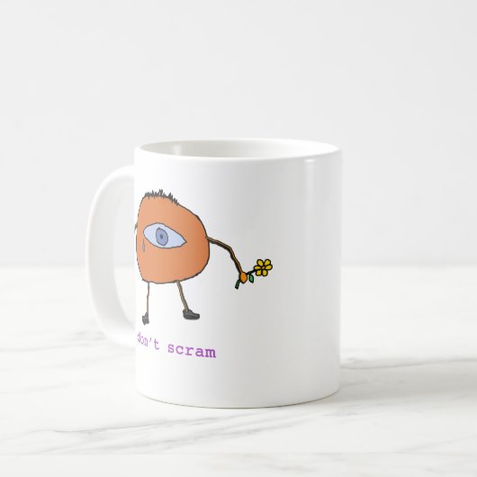 出て行きませんマグを出て行って下さい コーヒーマグカップ (正面左)