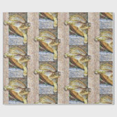 出て行くぞ！ボックスタートル ラッピングペーパー (フラット)