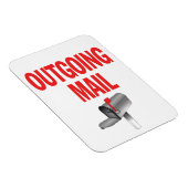 出て行く郵便積み込みの磁石 マグネット (右側)