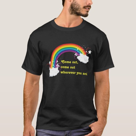 出て行く Tシャツ (正面)