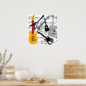 出て行け! ポスター (キッチン)