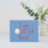 出て行け！野球 ポストカード (スタンド正面)