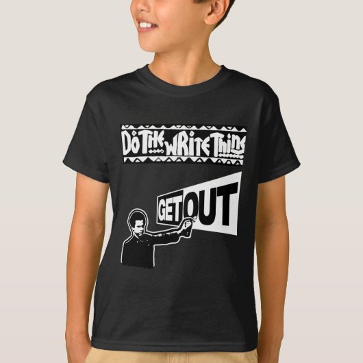 出て…297ステッカー Tシャツ (正面)