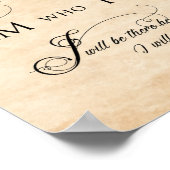 出エジプト第3節14私は私が羊皮紙の効果である ポスター (角)