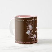 出エジプト記15:26わたしは主なる主である ツートーンマグカップ (正面左)