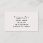 出エジプト記15:26わたしは主なる主である 名刺 (裏面)