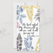 出エジプト記33:14, Bible Verse Bookmark