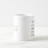 出エジプト記 20:12 マグカップ (中央)