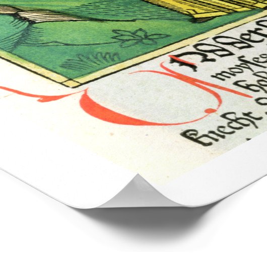 出エジプト10:1-20エジプトの七つの災い ポスター (角)