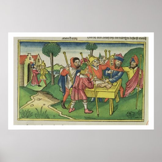 出エジプト12最初の過ぎ越し、「ニュールンベルク」から ポスター (正面)