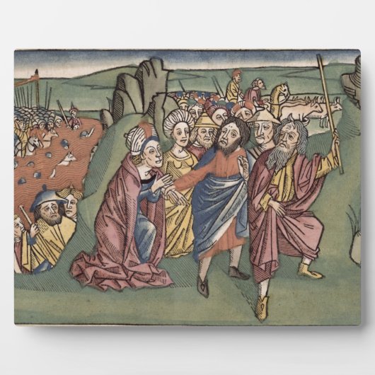 出エジプト14モーセとイスラエル人が再臨する フォトプラーク (正面)