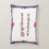 出エジプト14 「主があなたのために戦う」枕 アクセントクッション (裏面(縦))