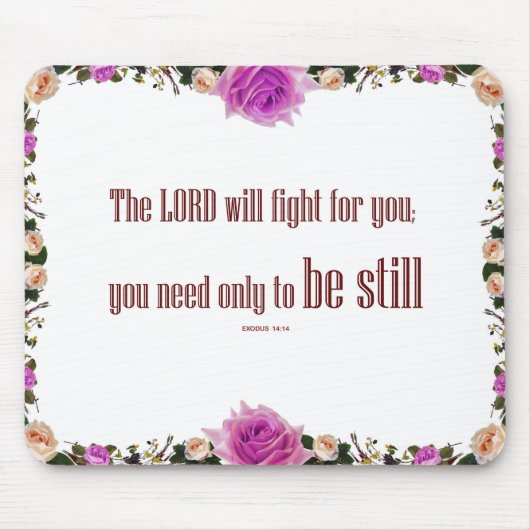 出エジプト14 「主は戦う」マウスパッエレガントト マウスパッド (正面)