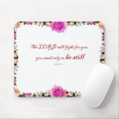 出エジプト14:14主はあなたのために戦うマウスパッド マウスパッド (マウス)