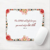 出エジプト14:14主はあなたのために戦うマウスパッド マウスパッド (マウス)