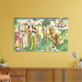 出エジプト15 1-19モーセの歌、「ヌレム」から キャンバスプリント (インサイチュ (リビング))