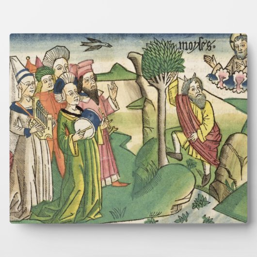 出エジプト15 1-19モーセの歌、「ヌレム」から フォトプラーク (正面)