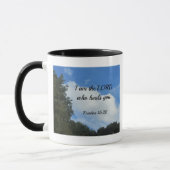 出エジプト15:26わたしはあなたを癒す主である。 マグカップ (左)