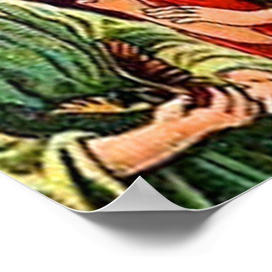 出エジプト16神はウズラとマナのポスターを送る ポスター (角)