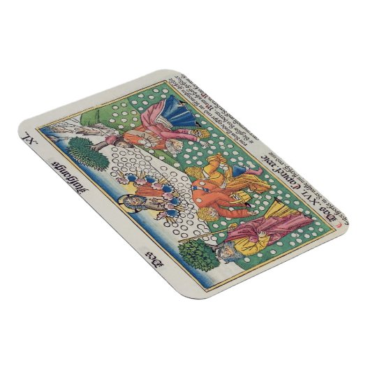 出エジプト16 13-22神はウズラとマナを与える マグネット (右側)