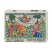 出エジプト16 13-22神はウズラとマナを与える マグネット (横)