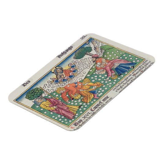 出エジプト16 13-22神はウズラとマナを与える マグネット (左側)