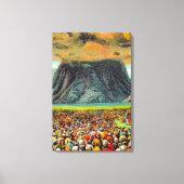 出エジプト19イスラエルat山シナイキャンバス キャンバスプリント (正面)