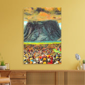 出エジプト19イスラエルat山シナイキャンバス キャンバスプリント (インサイチュ (リビング))