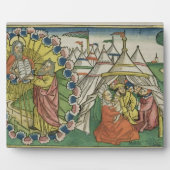 出エジプト20 1-5モーセは十戒を受ける フォトプラーク (正面)