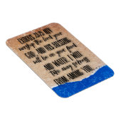 出エジプト23:25聖書の詩 マグネット (右側)