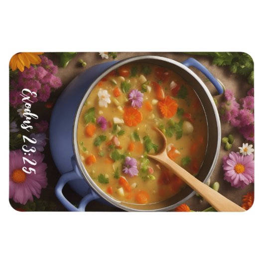 出エジプト23:25 – 磁石 (横)