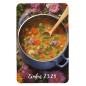 出エジプト23:25 – 磁石 (縦)