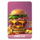 出エジプト23:25 – 磁石 (縦)