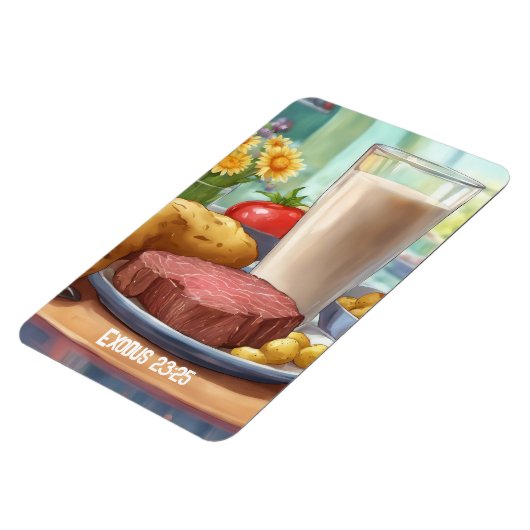 出エジプト23:25 – 磁石 (左側)