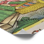 出エジプト2 1-6モーセはナイル川を流れ ポスター (角)