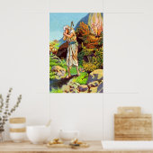 出エジプト3燃え話るブッシュのポスター ポスター (キッチン)