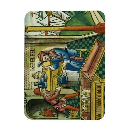 出エジプト31 2-8 BezalelとOholiabはアークを作る マグネット (縦)