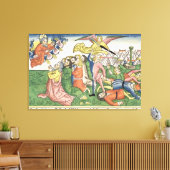 出エジプト32 15-23モーセは石板を壊した。 キャンバスプリント (インサイチュ (リビング))