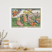 出エジプト32 15-23モーセは石板を壊した。 ポスター (キッチン)