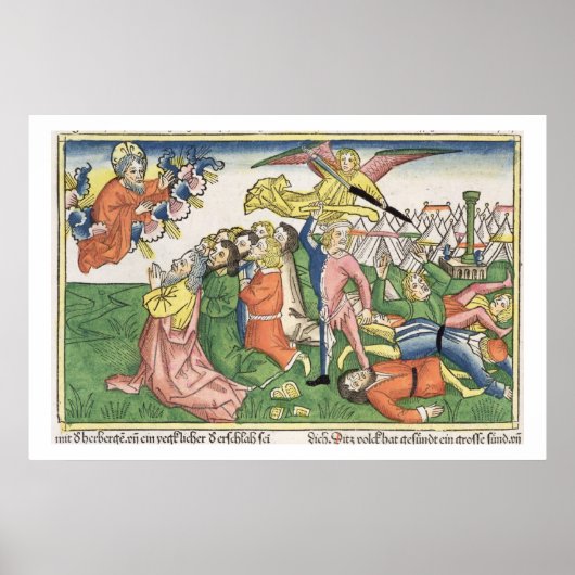 出エジプト32 15-23モーセは石板を壊した。 ポスター (正面)