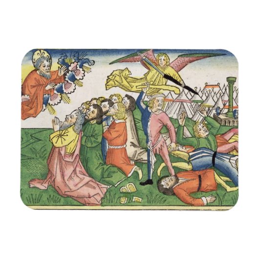 出エジプト32 15-23モーセは石板を壊した。 マグネット (横)