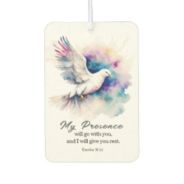 出エジプト33:14わたしの臨在は、あなた方と共に行く カーエアーフレッシュナー