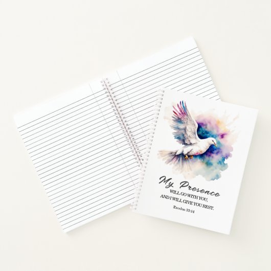 出エジプト33:14わたしの臨在は、あなた方と共に行く ノートブック (内部)