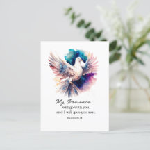 出エジプト33:14わたしの臨在は、あなた方と共に行く